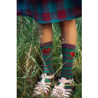 Very berry socks purple/ green