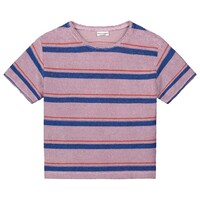 Striped towel t-shirt breezy lilac