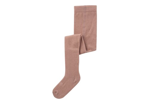 LIL' ATELIER MINI Pointelle pantyhose Antler