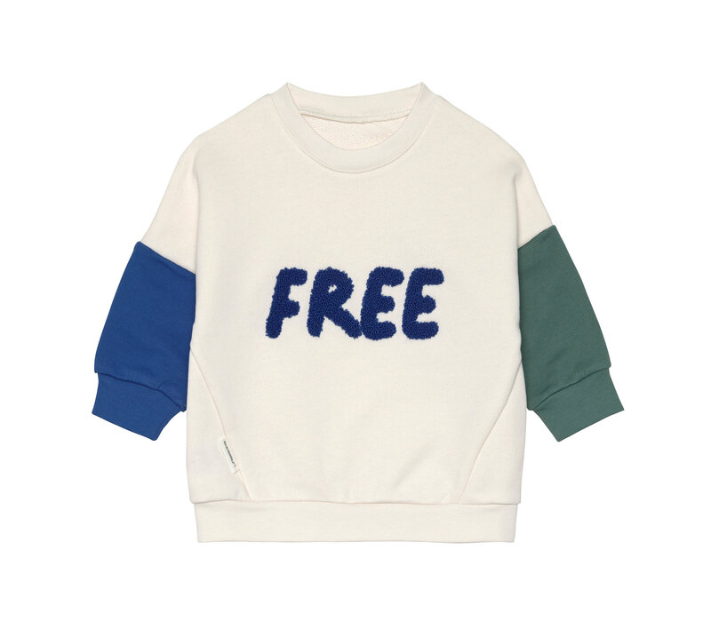 Sweater Little Gang Free milky