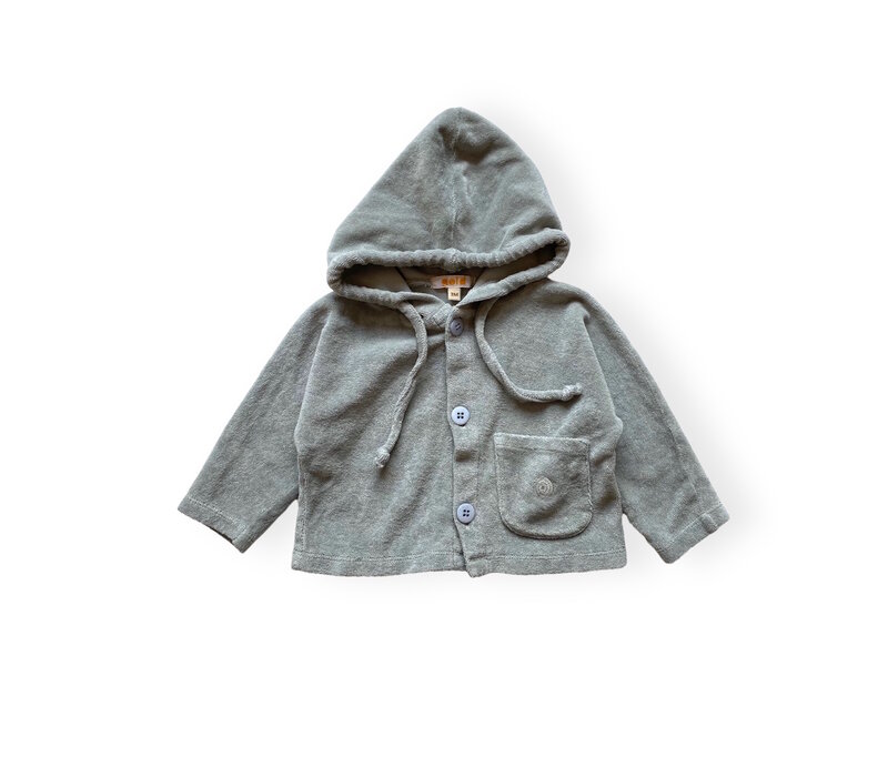 H E N S hoodie plain cloud