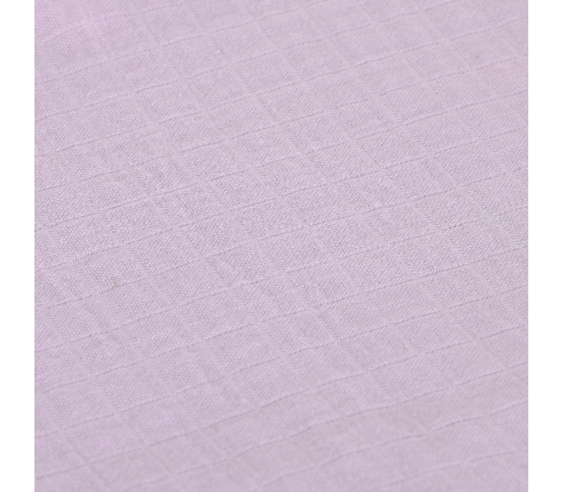 Swaddle & Burp Blanket M 3pcs 60x60cm Heart lavender