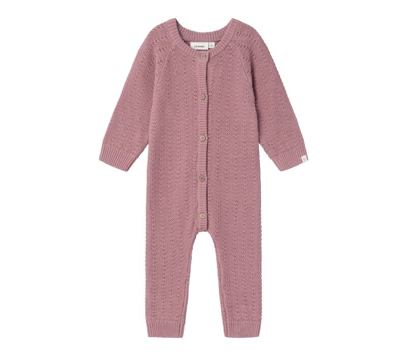 BABY Gebreide onesie Nostalgia Rose