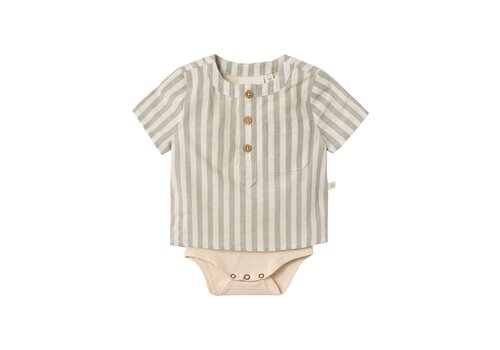 LIL' ATELIER BABY Loose body shirt Turtledove