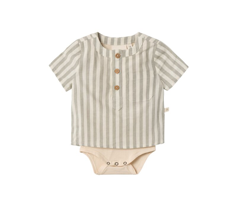 BABY Loose body shirt Turtledove