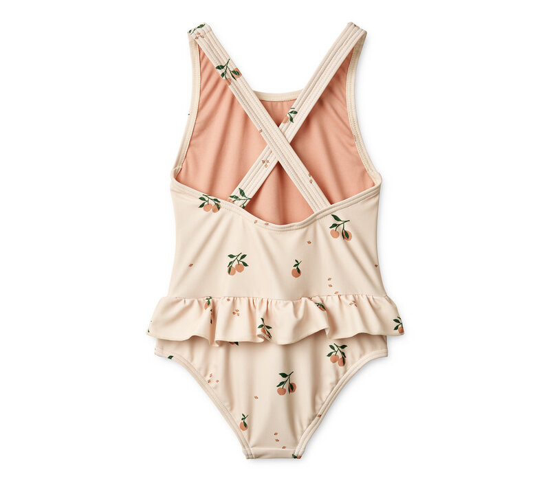 Amara Swimsuit Peach/ sea shell