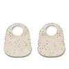 Liewood Tilda Printed Bib 2-Pack Splash dots/ Sea shell