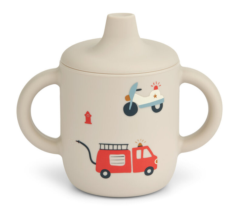 Neil Sippy Cup Emergency vehicle/ Sandy