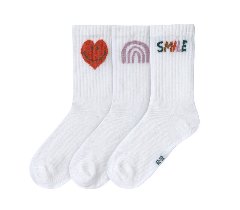 Tennis socks 3 pcs Little Gang Smile