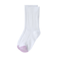 Ribbed socks 5 pcs Lilac/ milky/ ocean green