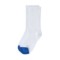 Ribbed socks 5 pcs Blue/ milky/ caramel