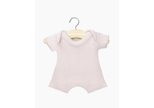 Paola Reina Onesie kort voor babypop 28cm pétale