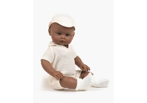 Minikane Babypop 47cm Augustin - écru