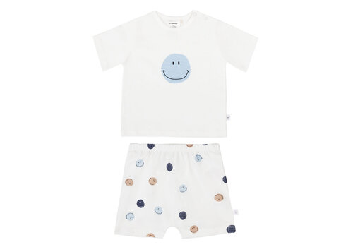 Lässig Short Sleeve Pyjama set Smile milky