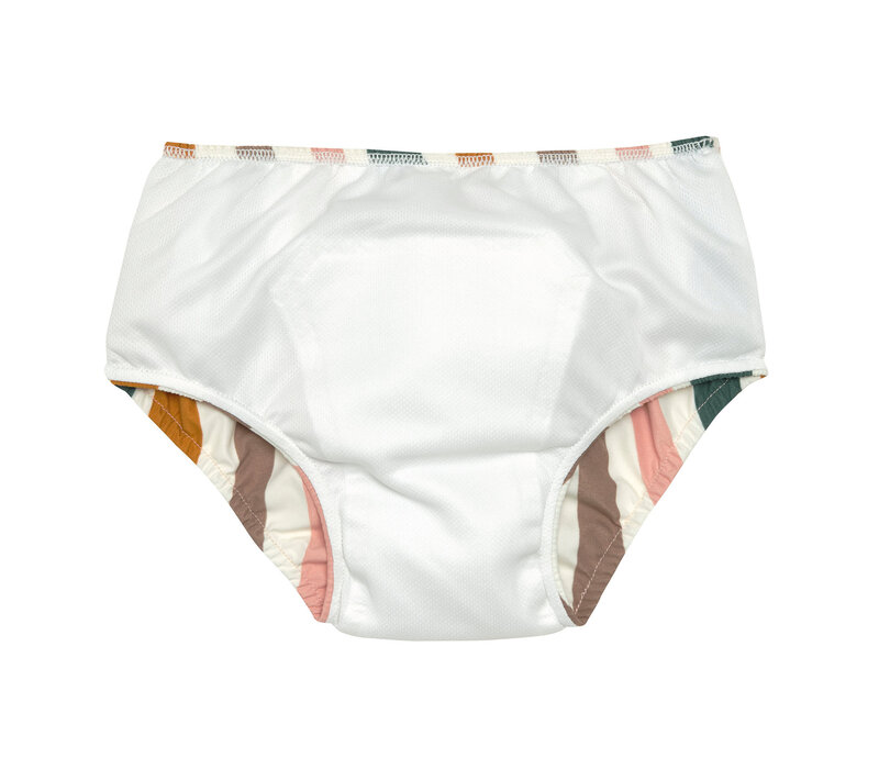 Swim Diaper Waves pink/ nature