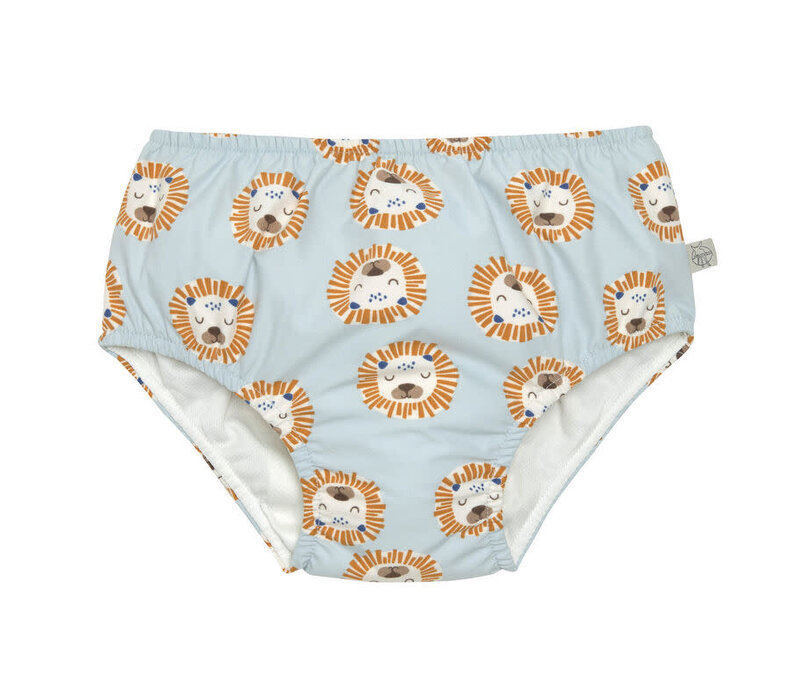 Swim Diaper Lion powder blue