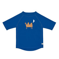 Short Sleeve Rashguard Camel blue