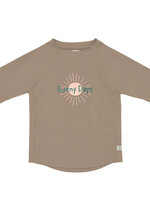 Lässig Short Sleeve Rashguard Sun choco