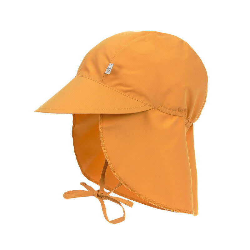 Lässig • Sun Protection Flap Hat gold - Atelier BéBé