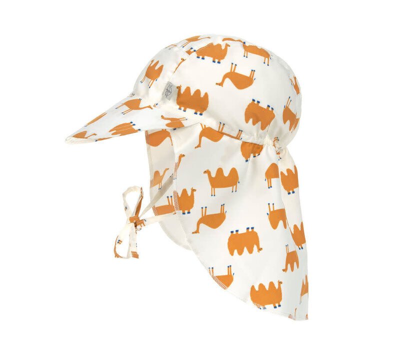 Sun Protection Flap Hat Camel nature