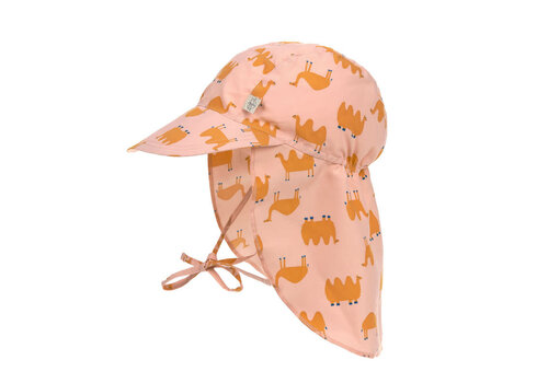 Lässig Sun Protection Flap Hat Camel pink