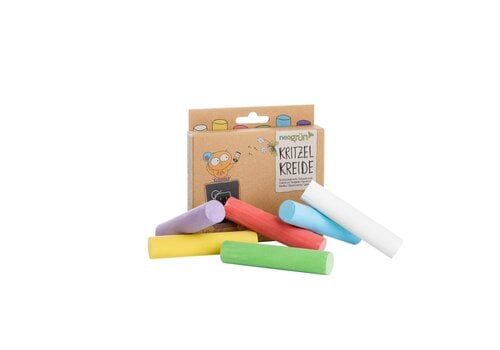 Neogrün Scribble Chalk - Colorful sidewalk chalk