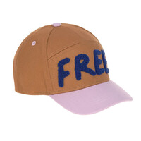 Kids Base Cap Free caramel/ lilac