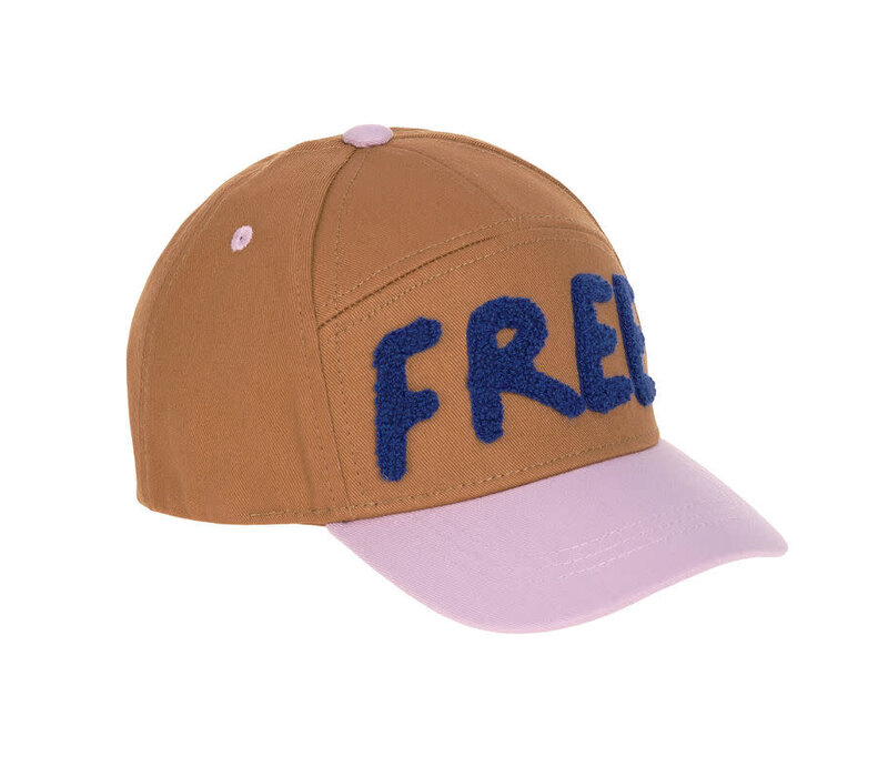 Kids Base Cap Free caramel/ lilac