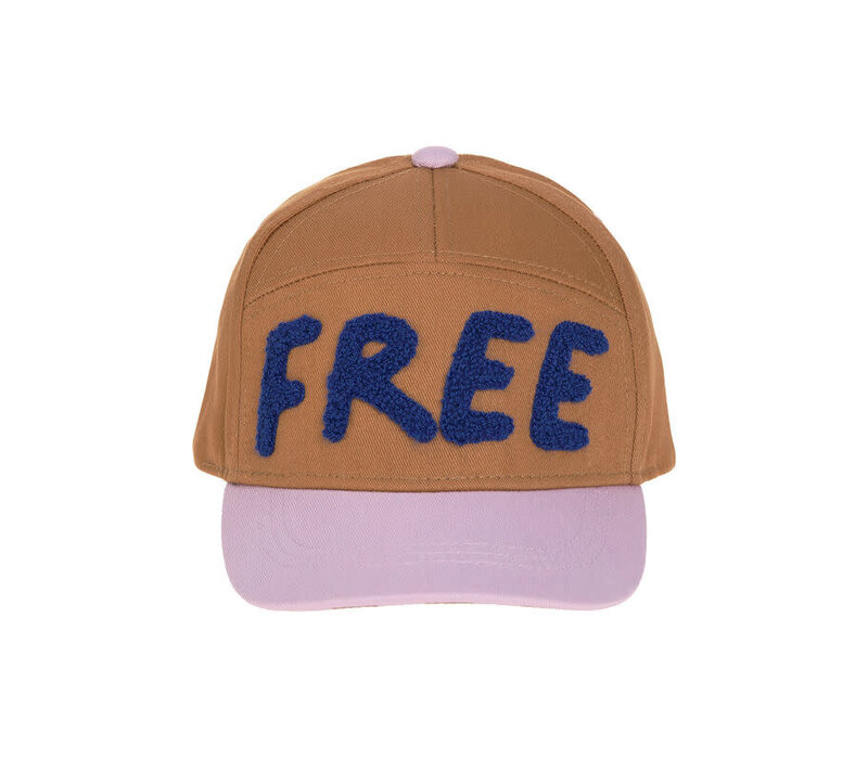 Kids Base Cap Free caramel/ lilac