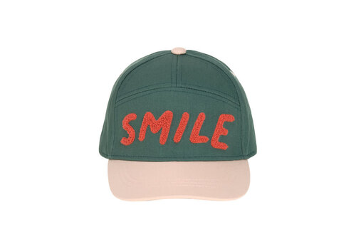 Lässig Kids Base Cap Smile ocean green/ light rose