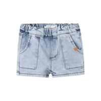 BABY Loose shorts Light blue denim