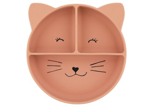 Trixie Silicone divided suction plate - Mrs. Cat