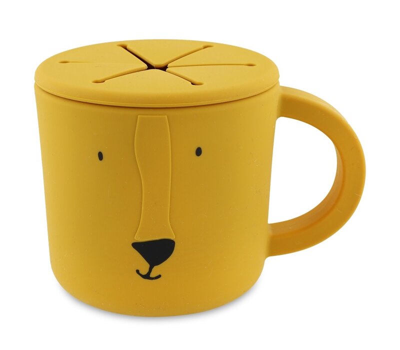 Silicone snack cup - Mr. Lion