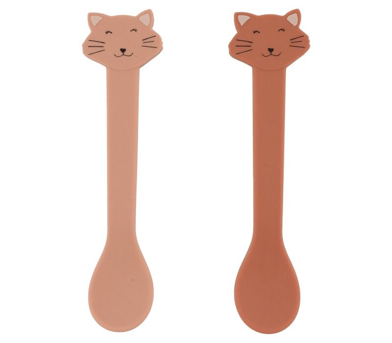 Silicone spoon 2-pack - Mrs. Cat