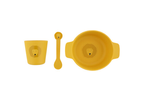 Trixie Silicone first meal set - Mr. Lion