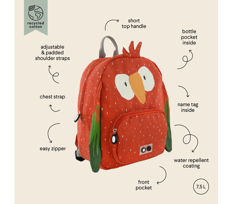 Backpack Mr. Parrot