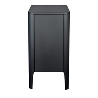 WAVE commode black satin/ wax