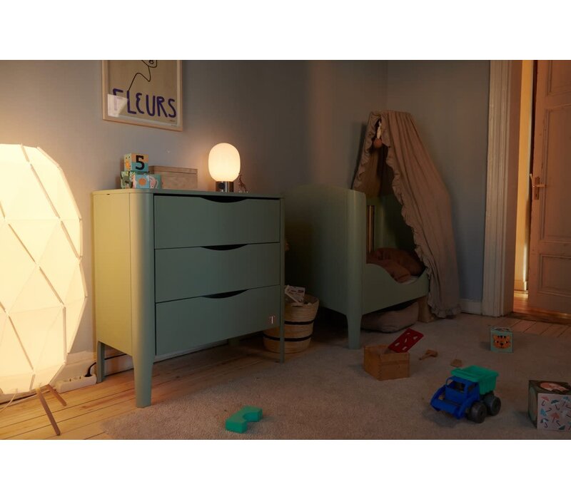 WAVE commode light green/ wax