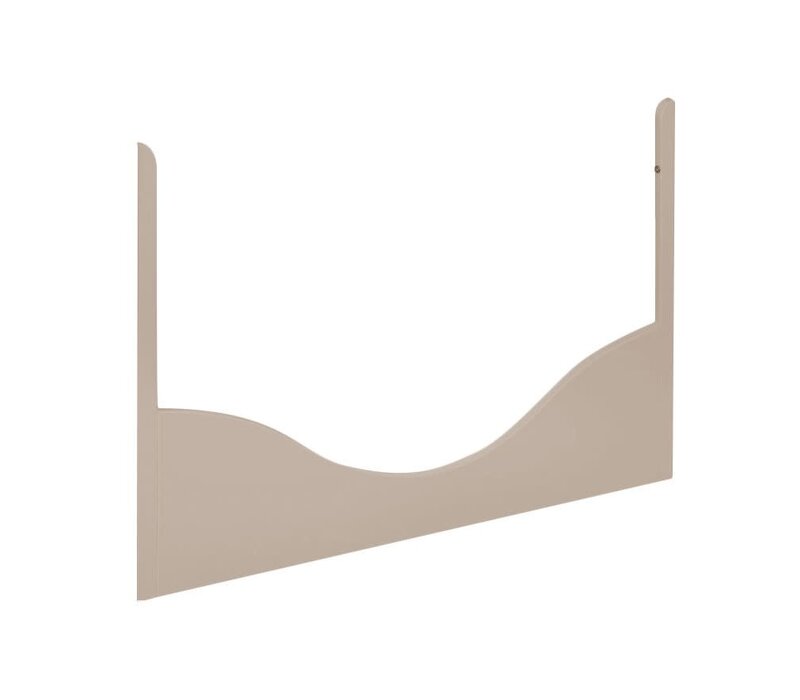 Zijpaneel WAVE voor ledikant 60x120 sand/ wax