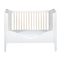 Zijpaneel WAVE voor ledikant 60x120 white/ wax
