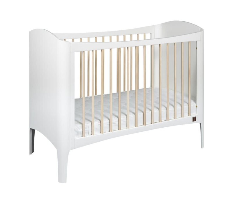 WAVE ledikant 60x120 white/ wax