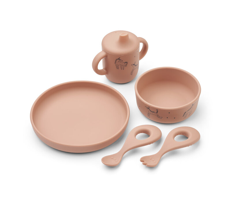 Ryle Tableware Set Unicorn/ Pale tuscany