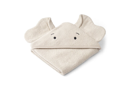 Liewood Albert Hooded Towel Elephant Sandy