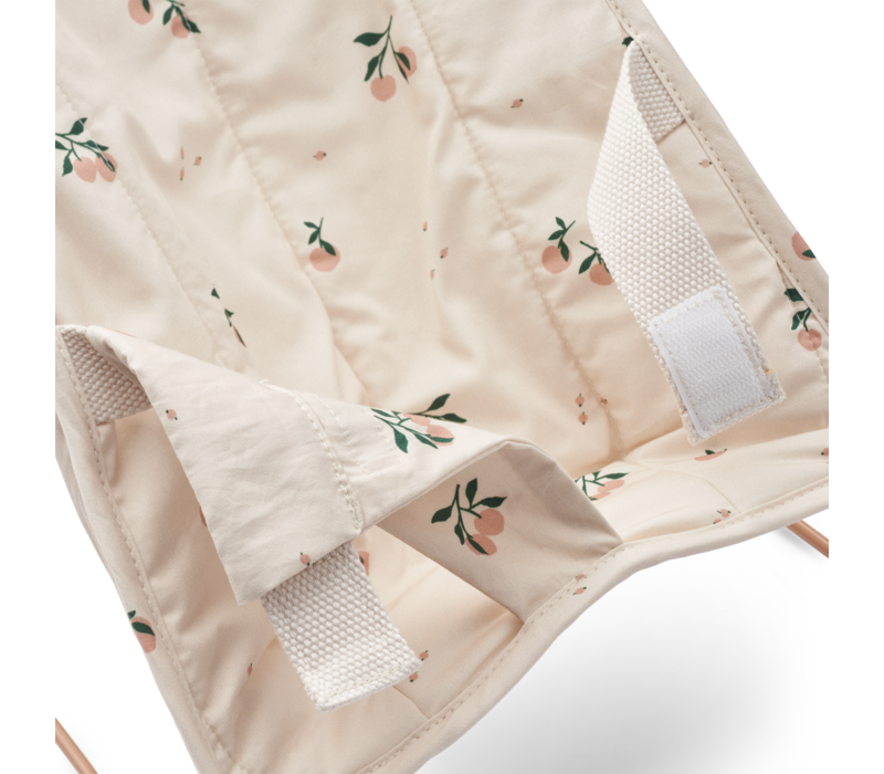 Mabel Doll Bouncer Peach/ Sea shell