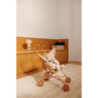 Elsie Doll Stroller Peach/ Sea shell