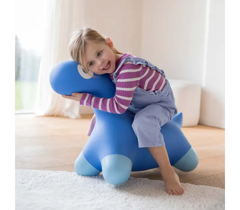 Hoppi Bouncing Dino cosmic blue