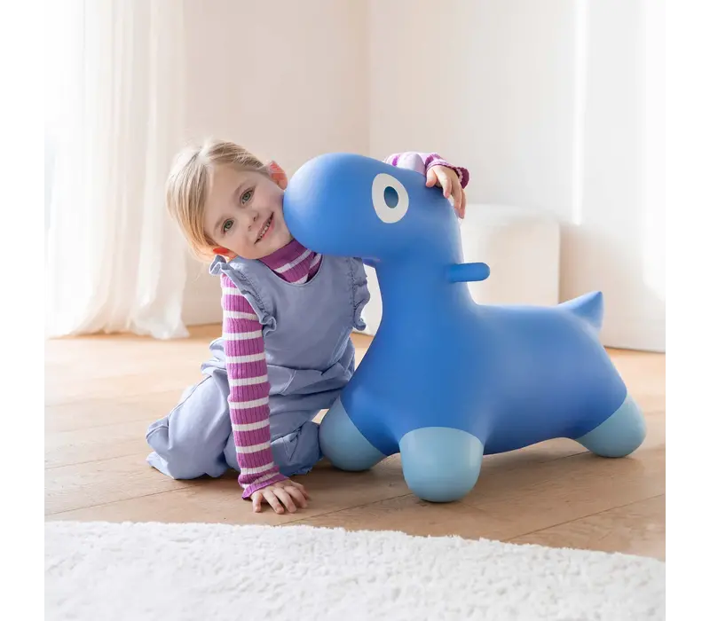 Hoppi Bouncing Dino cosmic blue