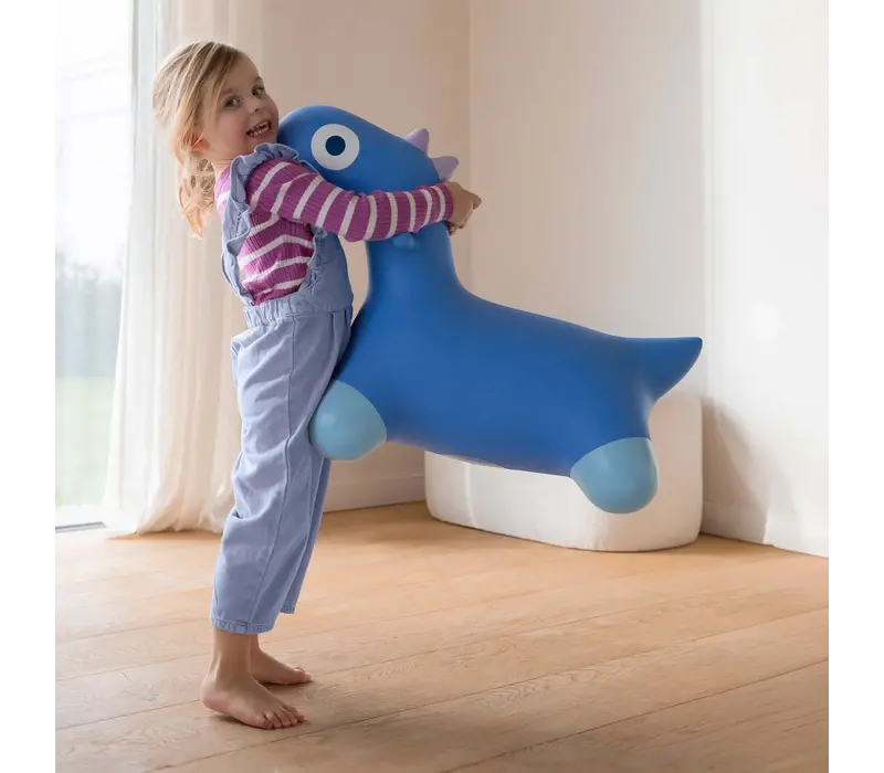 Hoppi Bouncing Dino cosmic blue