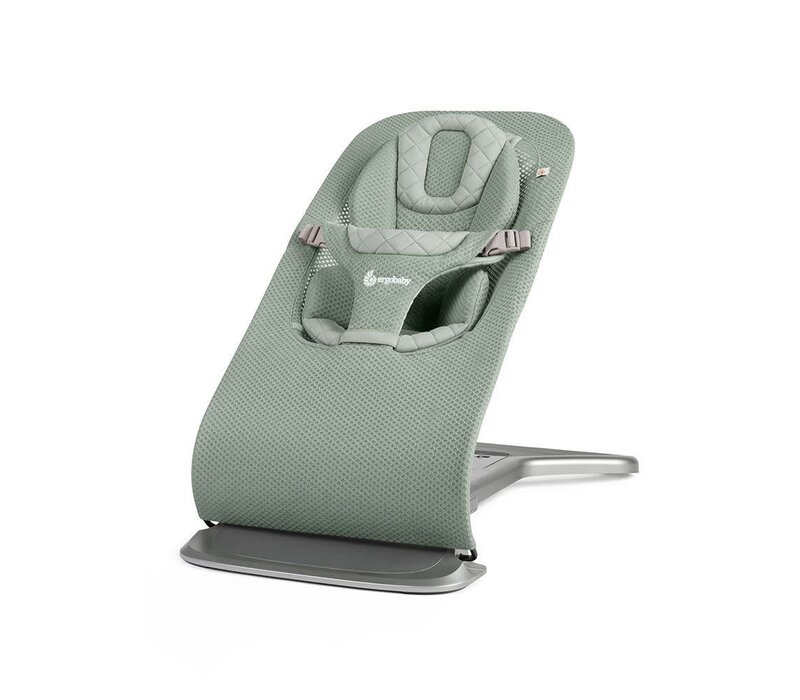 3-in-1 Evolve Bouncer mesh sage green