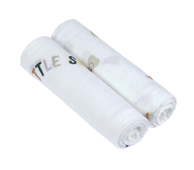 Heavenly soft Swaddle XL Happy Fruits Pear